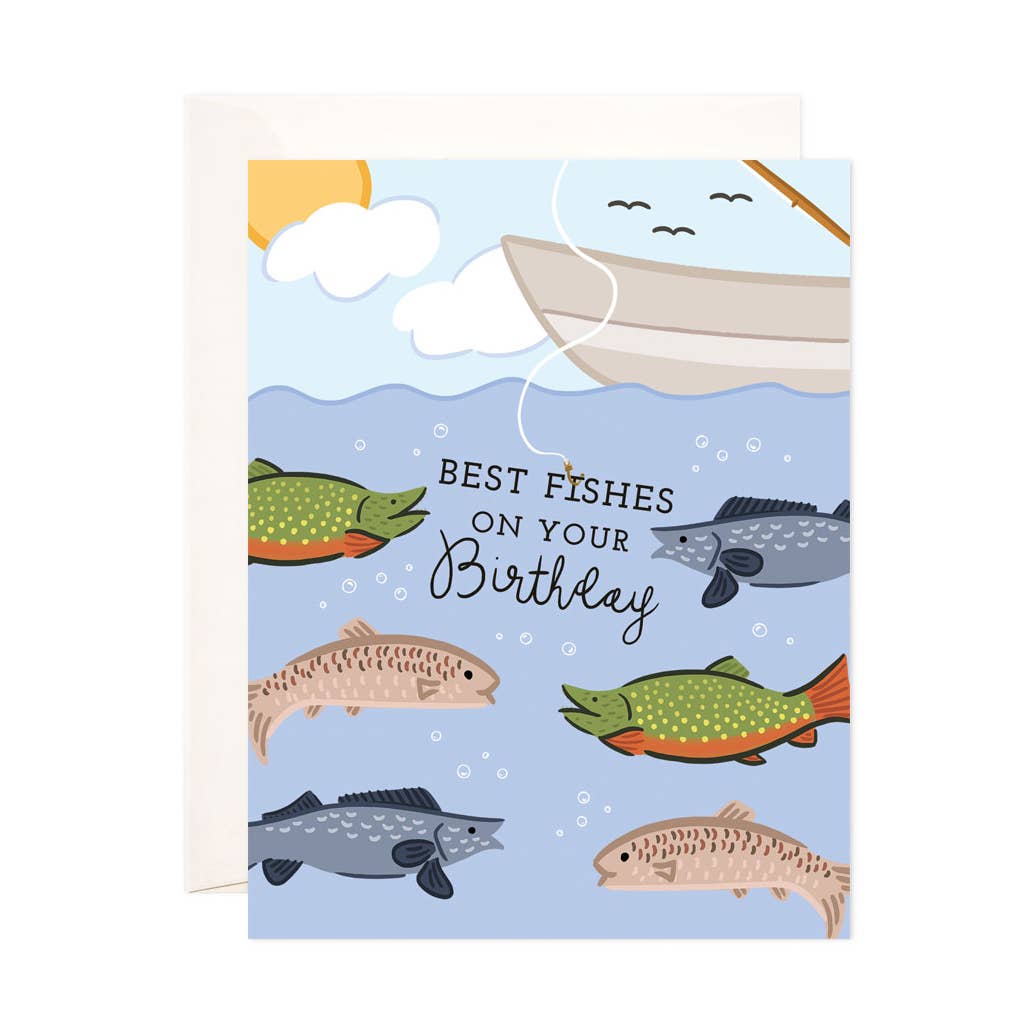Best Fishes Birthday Card