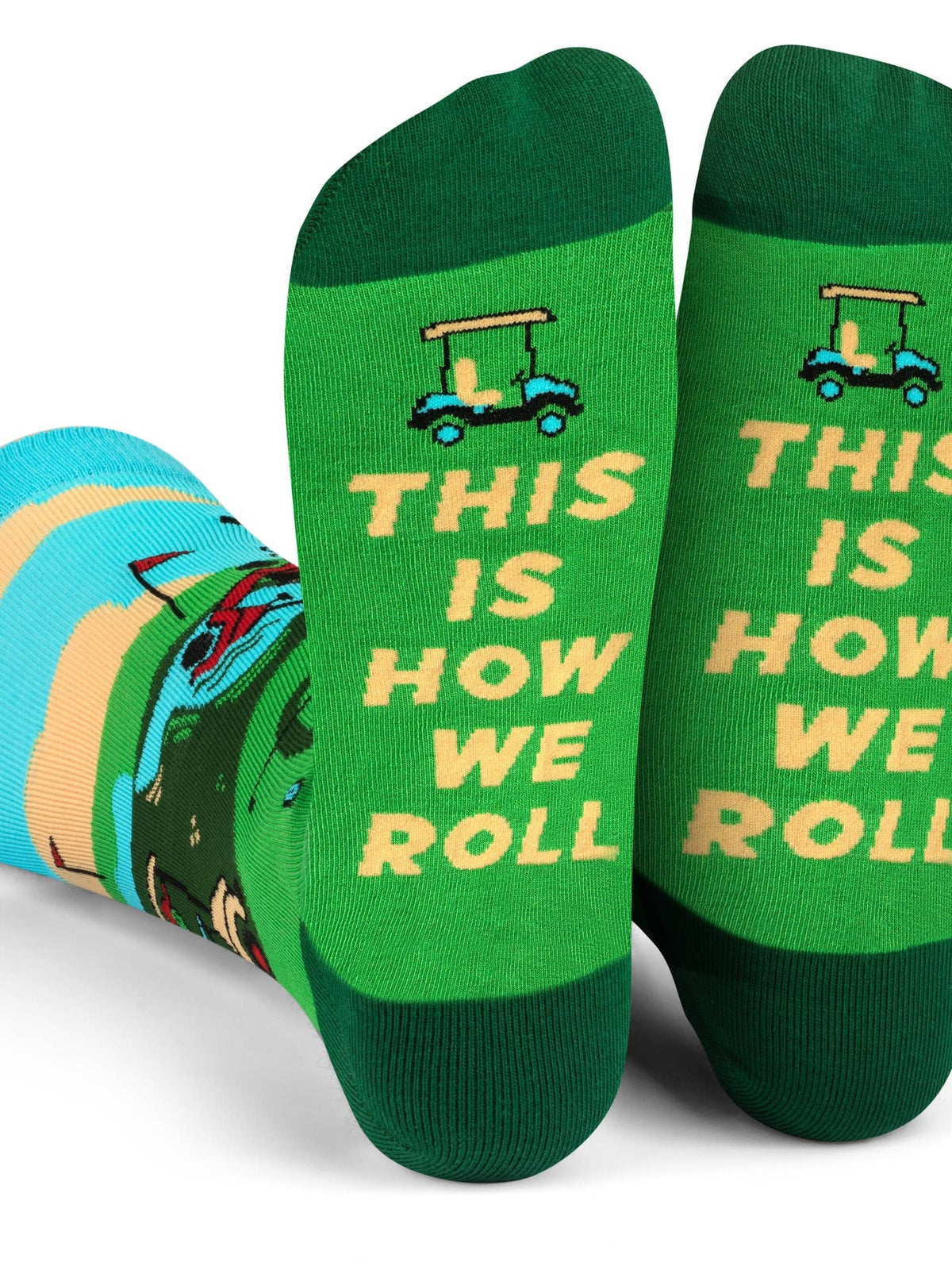 This Is How We Roll Golf Socks