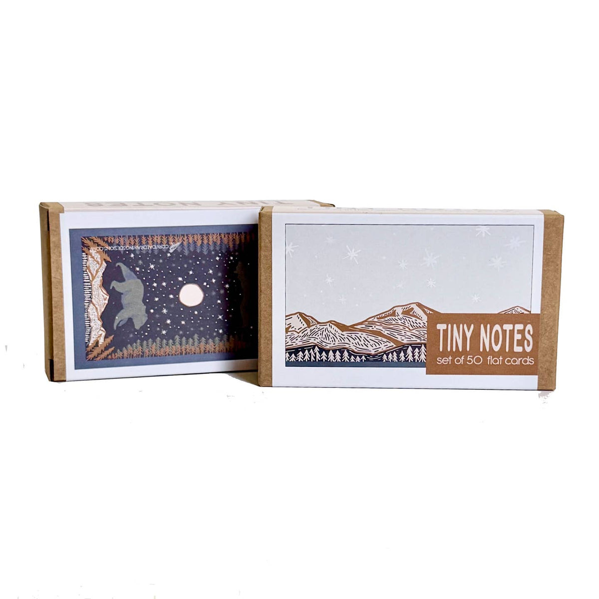 Solstice Night Tiny Notes Cards