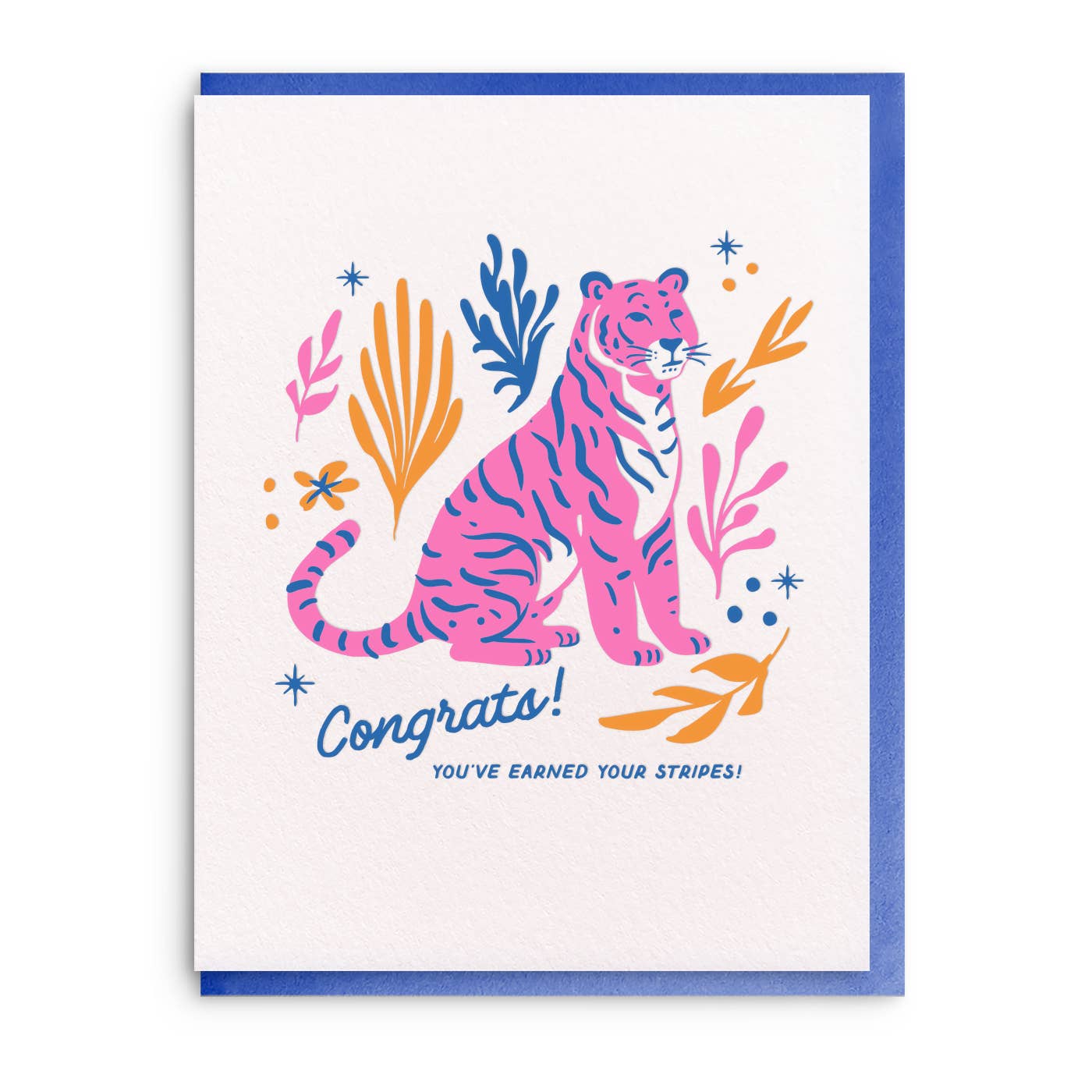 Tiger Earned Your Stripes Card