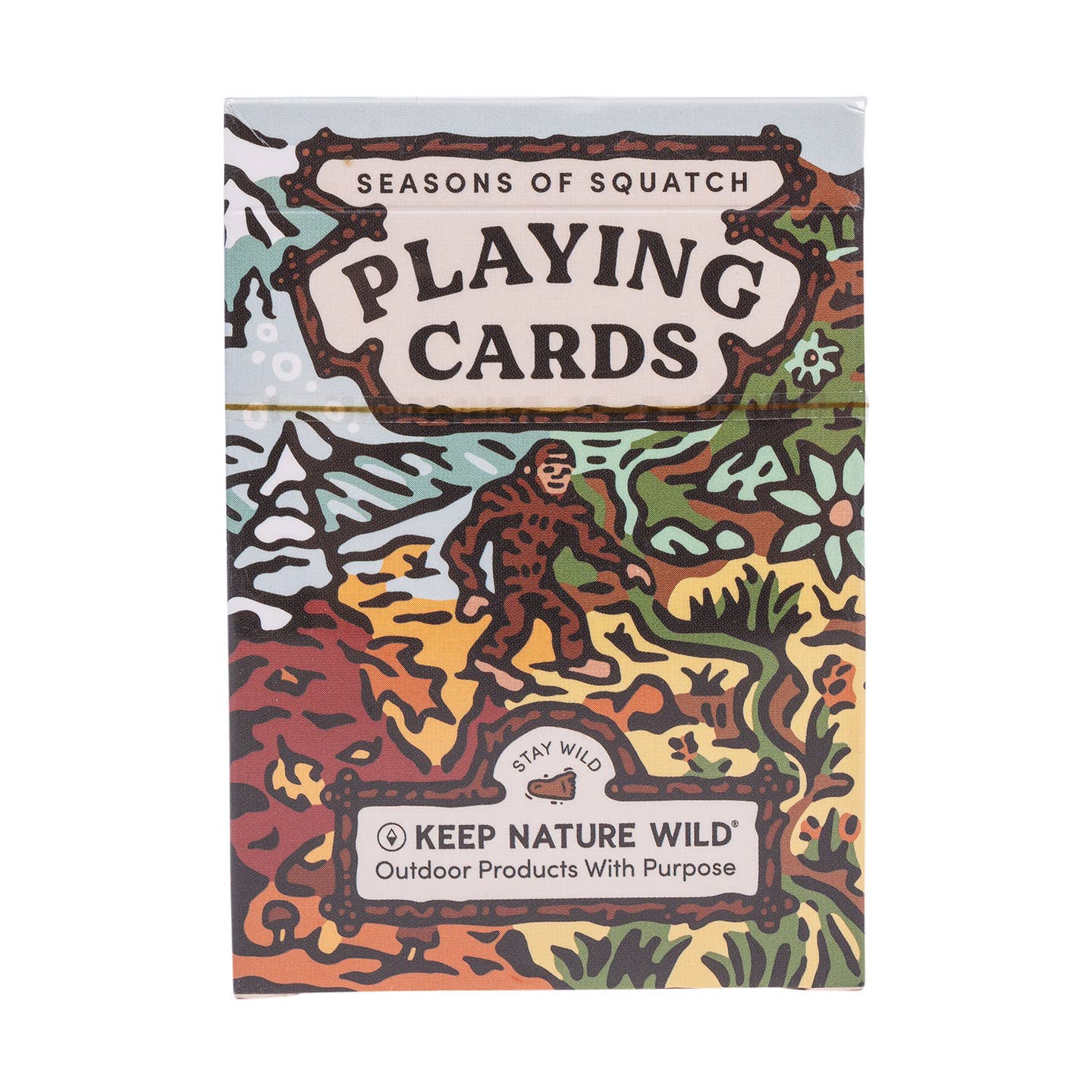 Seasons of Squatch Playing Card Deck