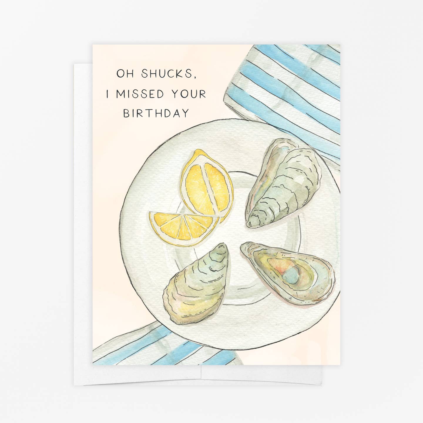 Shucks Missed Your Birthday Card