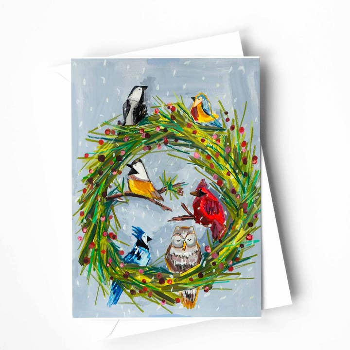 Feathered Flock Card