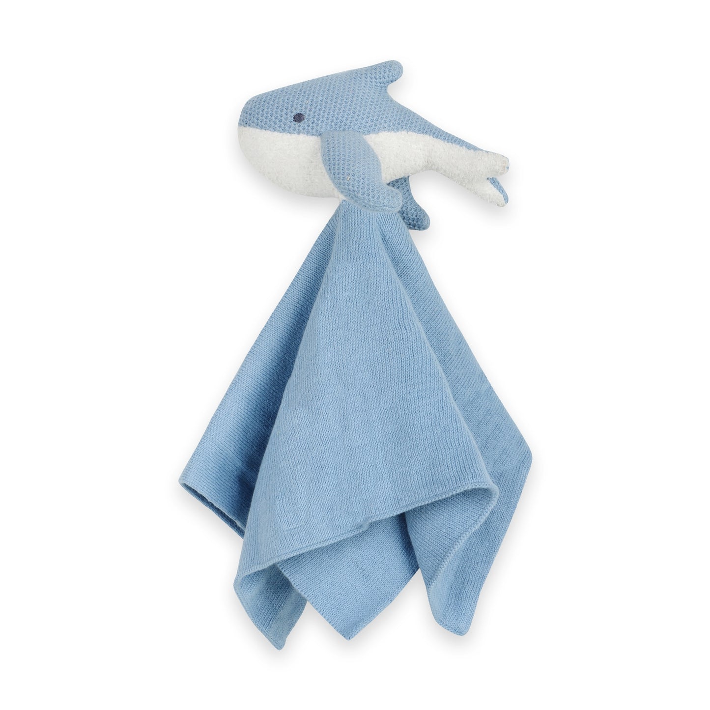 Blue Whale Organic Baby Lovey Security Blanket
