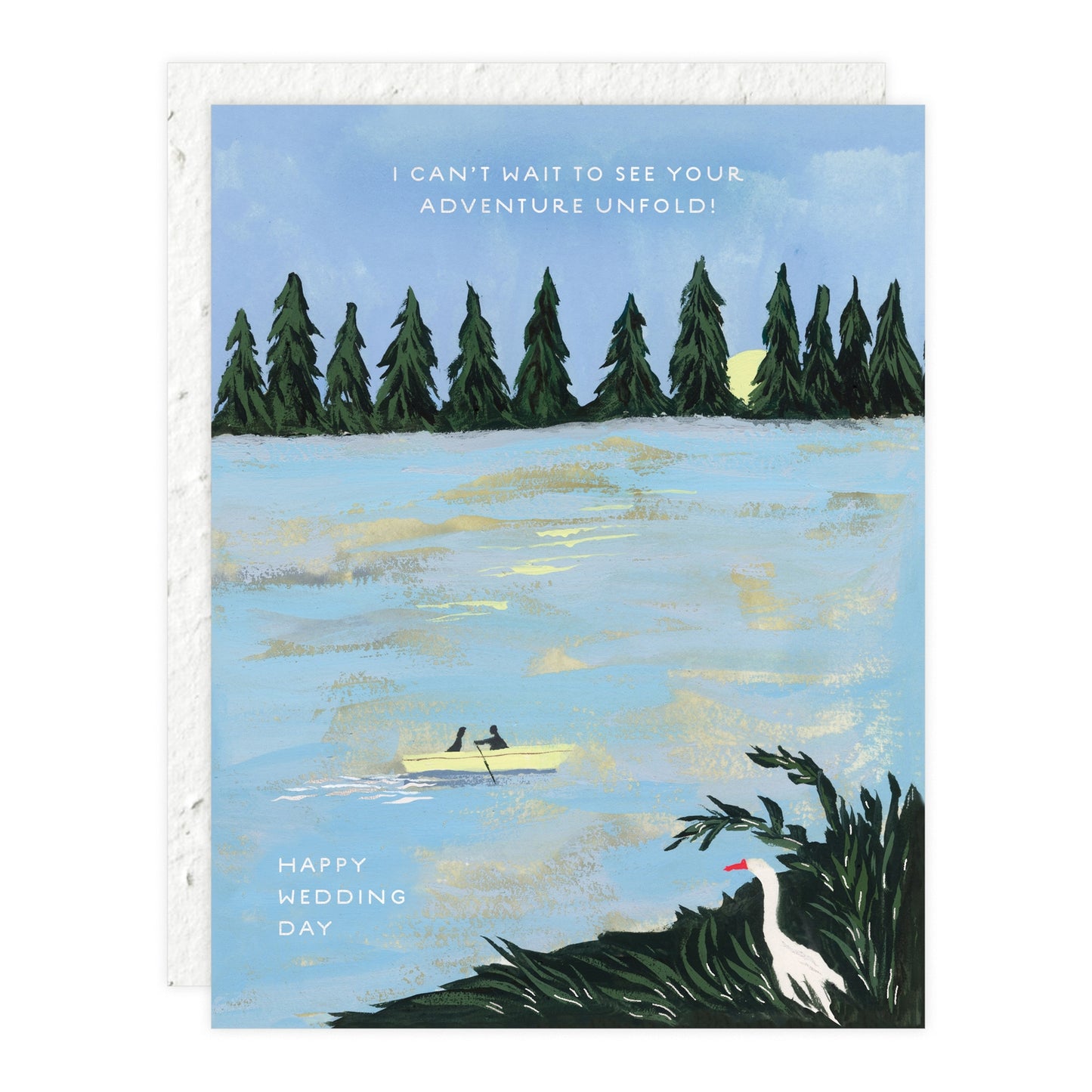 Adventure Unfold Wedding Card