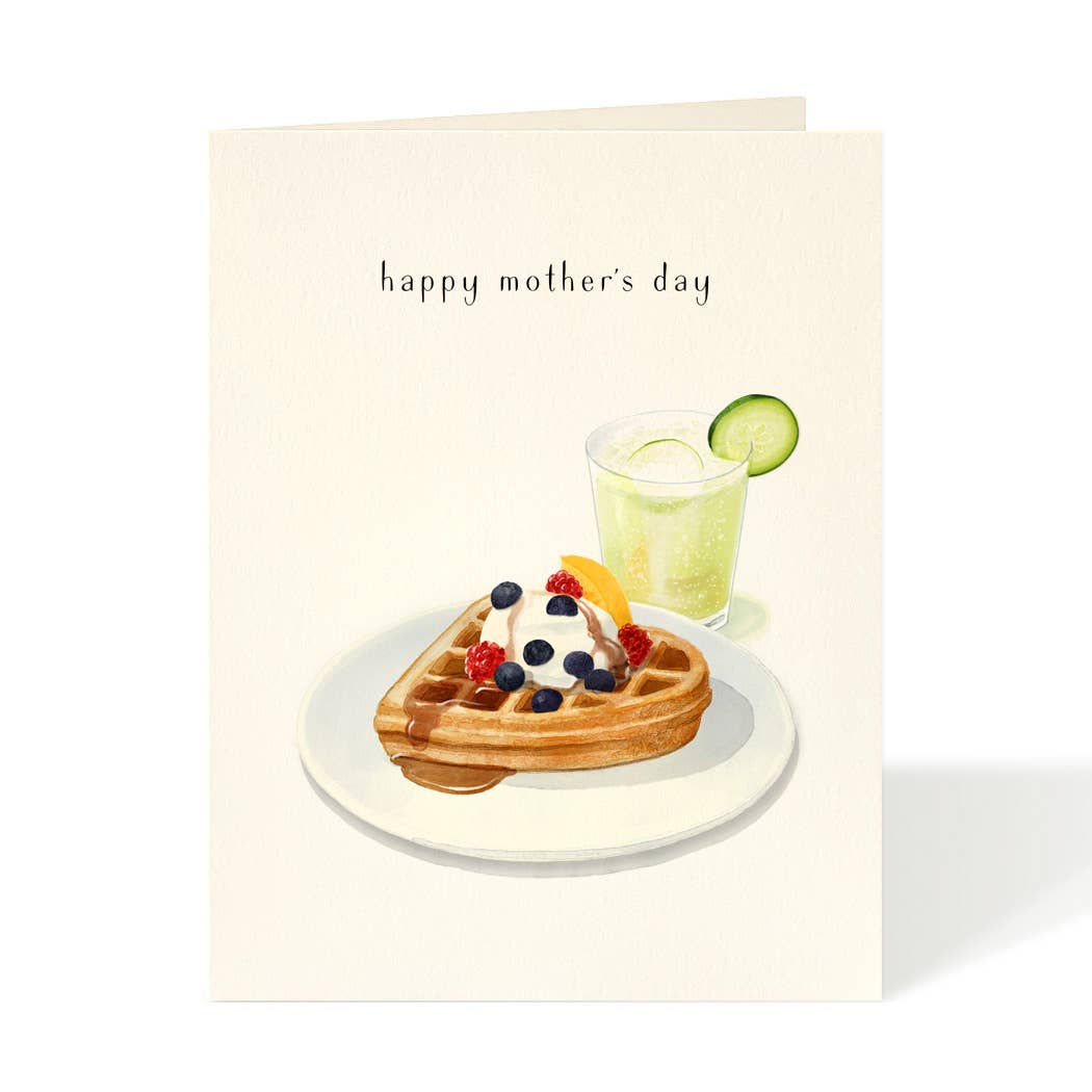 Breakfast Mothers Day Card