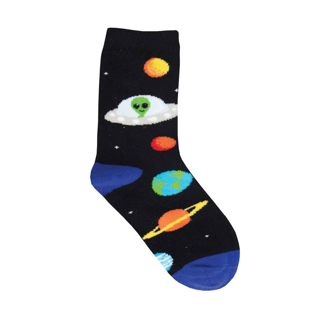 Space Race Youth Socks