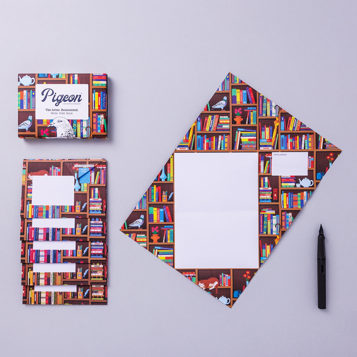 Bookstore Folding Letter Set