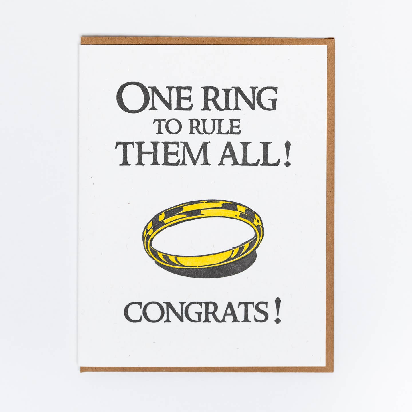 One Ring to Rule All Card