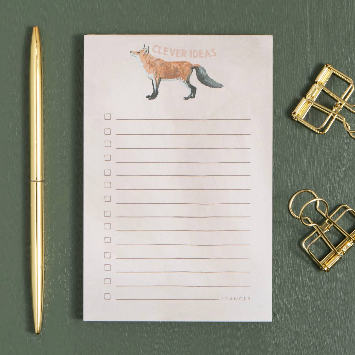 Clever Ideas Fox Notepad
