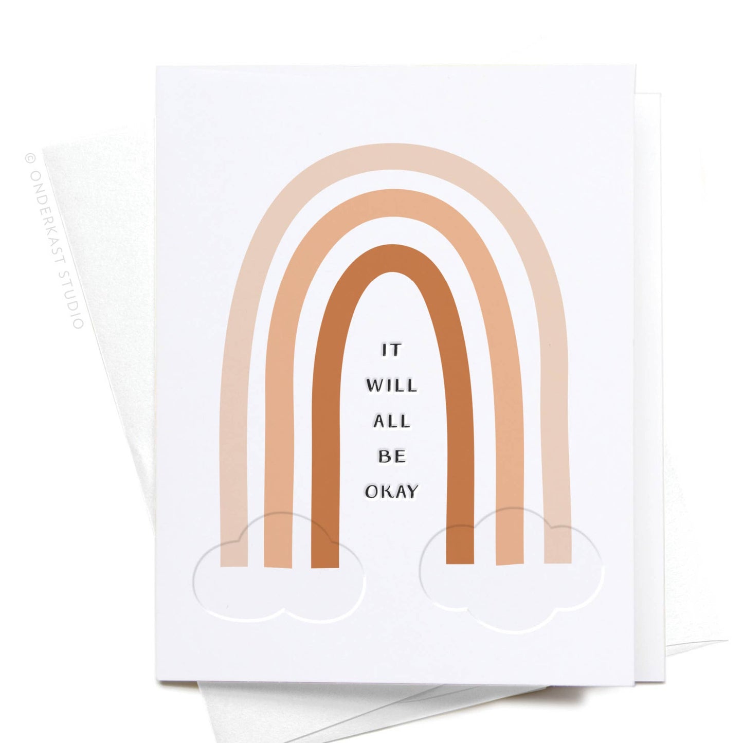 It Will All Be Okay Rainbow Card