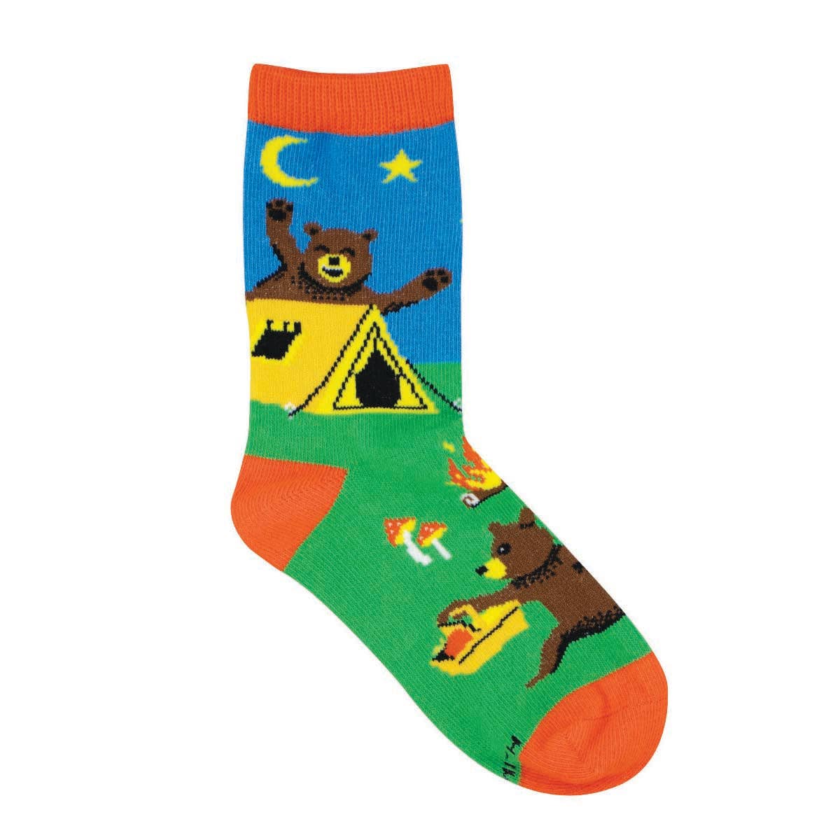 Beary Tents Youth Socks
