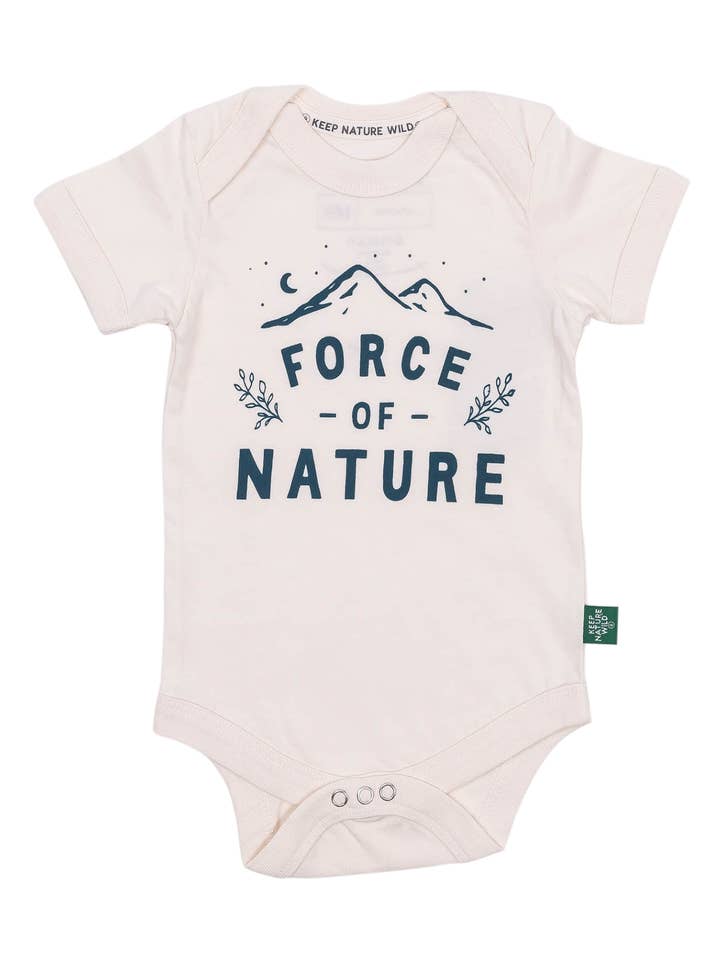Force of Nature Baby Onesie