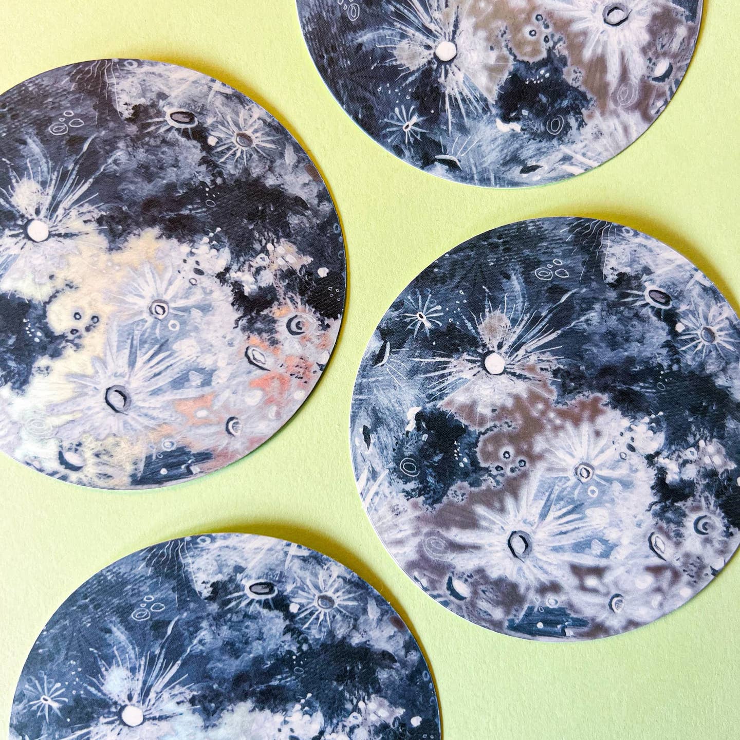 Moon Hologram Sticker