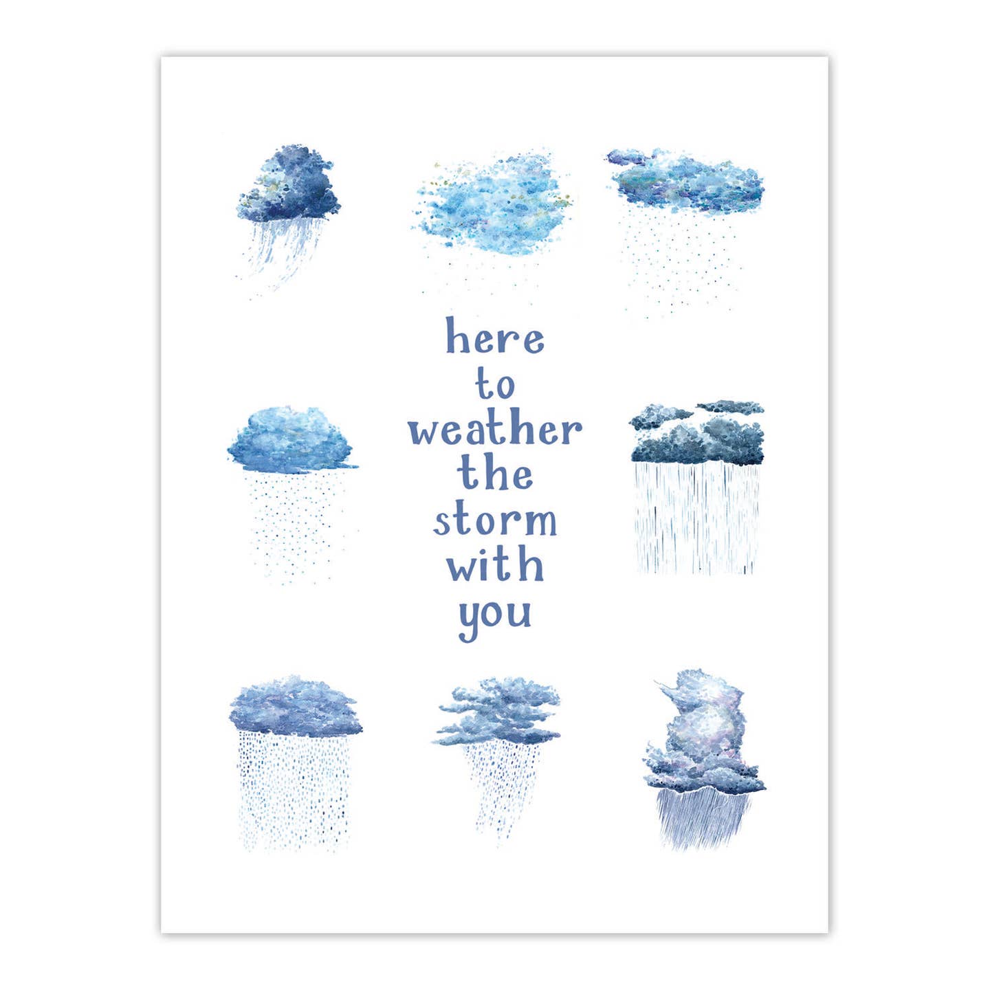 Weather the Storm With You Card