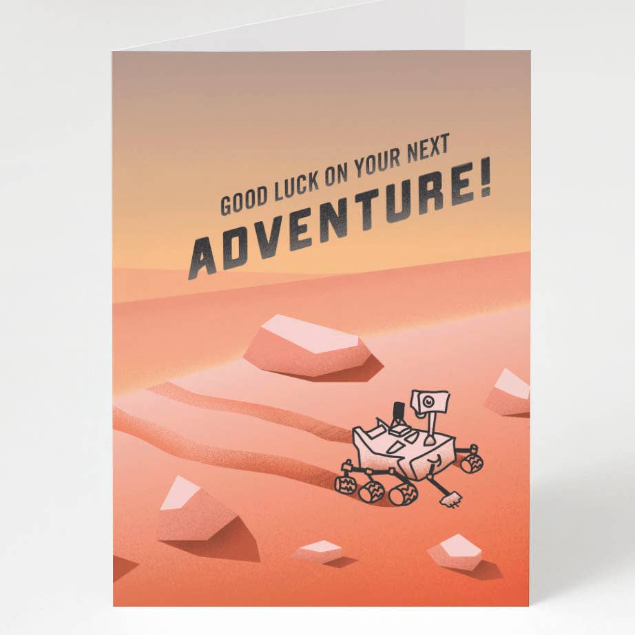 Next Adventure Mars Rover Card
