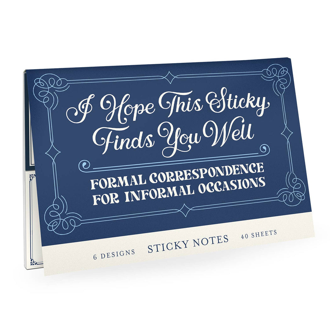 Hope this Finds You Well Formal Sticky Notes
