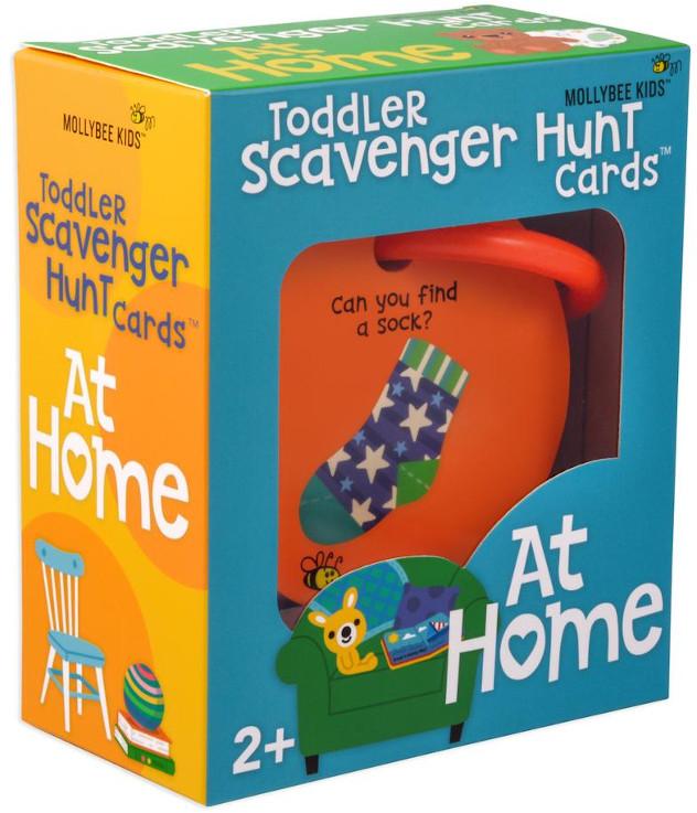 At Home Toddler Scavenger Hunt Cards