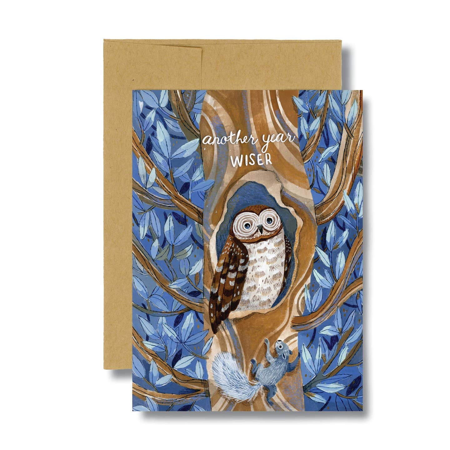 Wiser Owl Birthday Card
