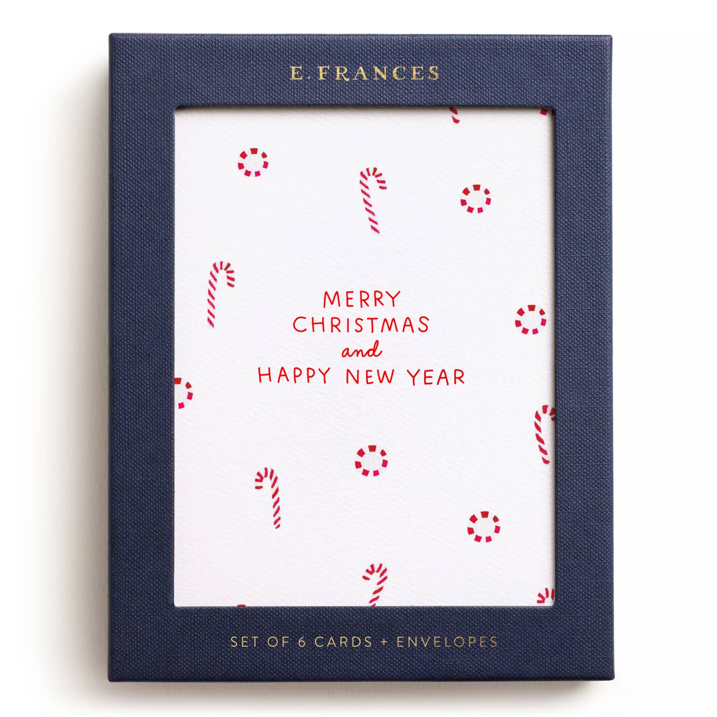 Peppermints Christmas New Year Card
