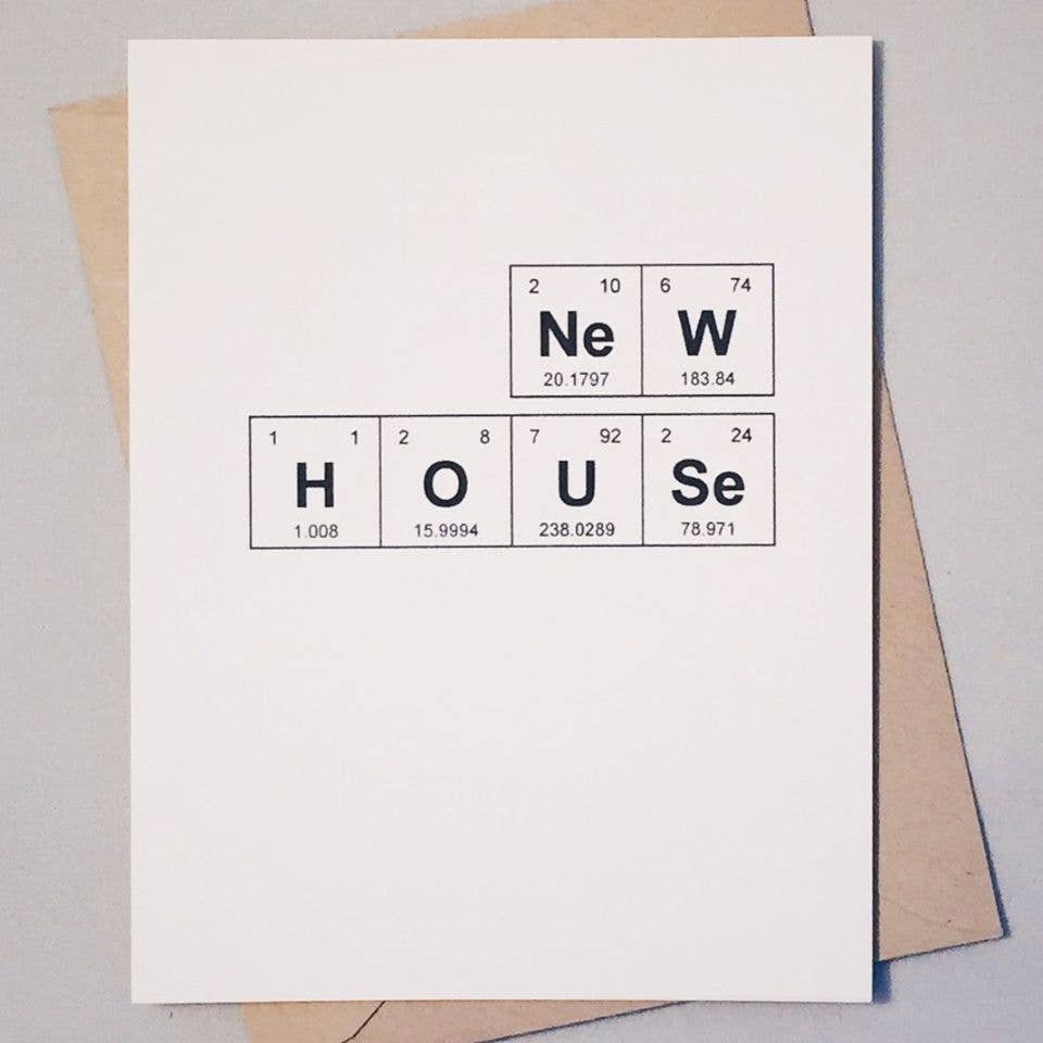 New House Elements Card