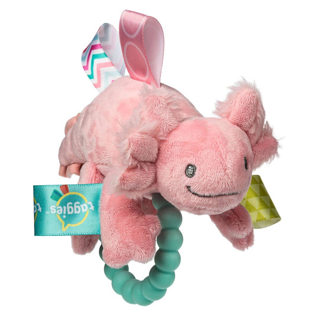 Pink Axolotl Rattle