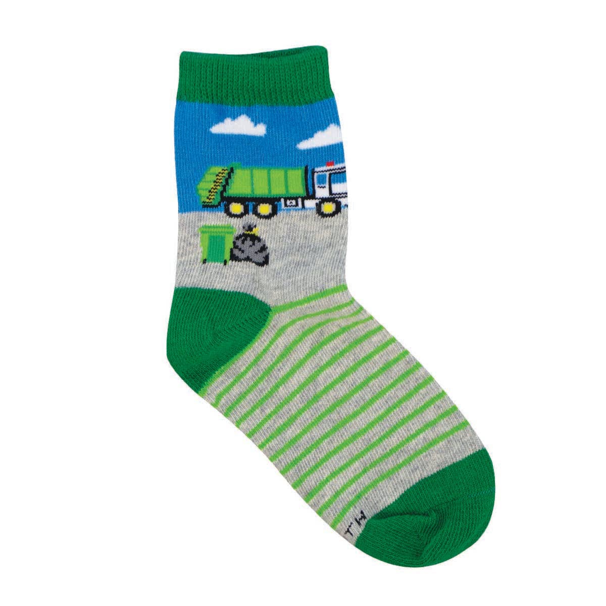 Garbage Man Toddler Socks