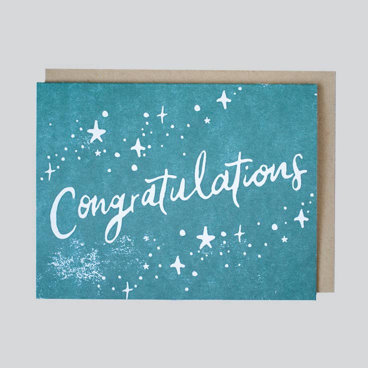 Congratulations Script Card