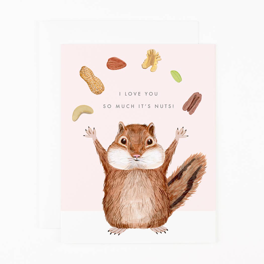 Love You So Much Its Nuts Card
