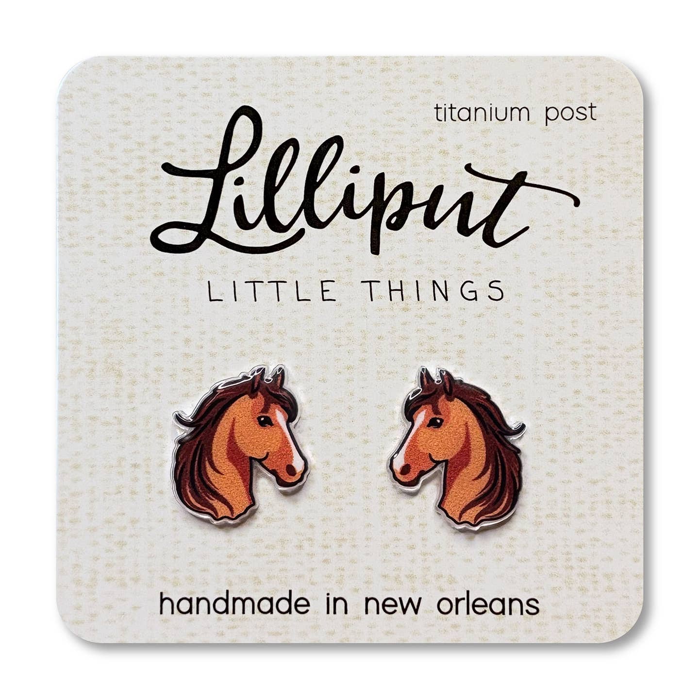 Horse Earrings