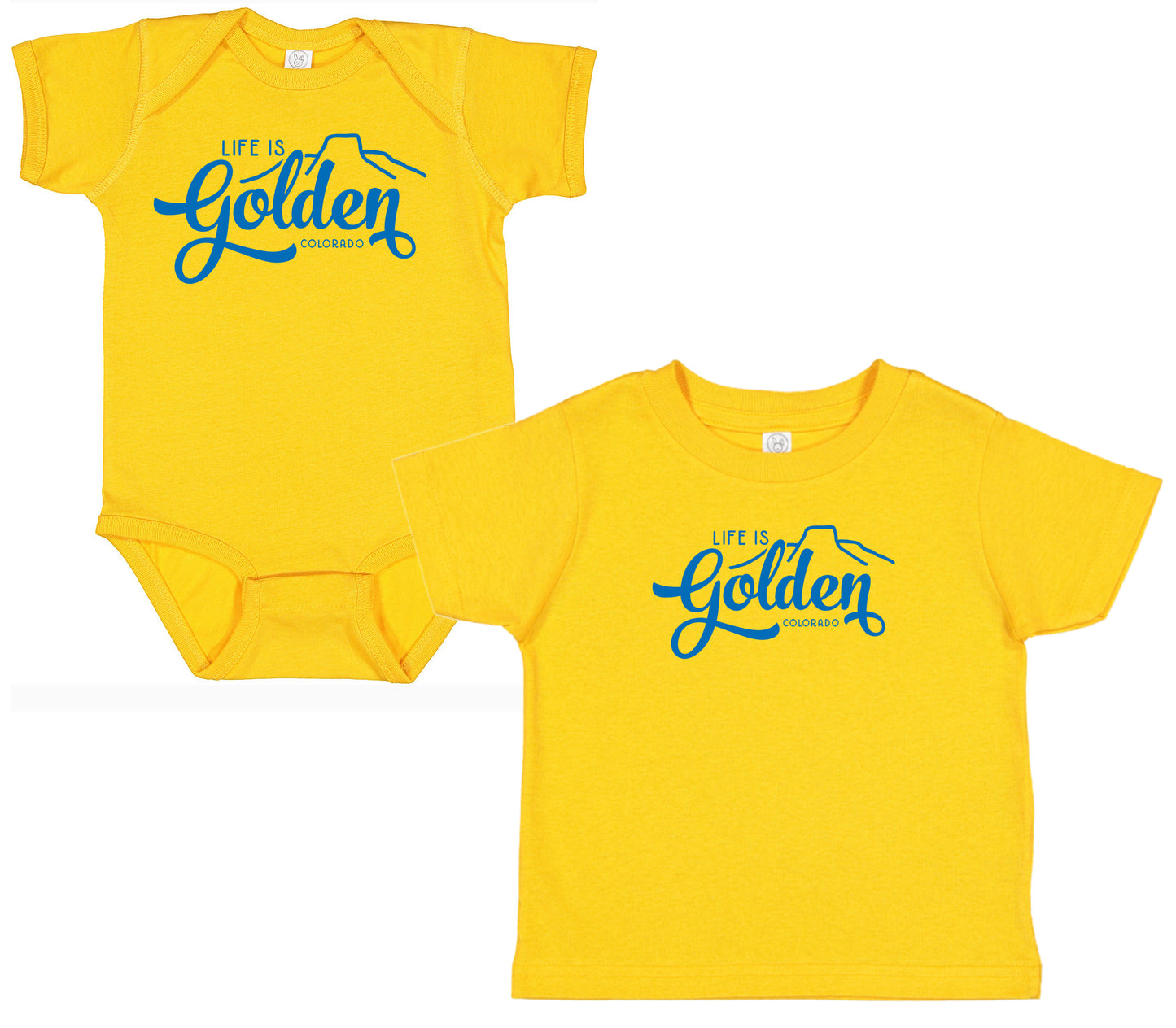 Life is Golden CO Baby Onesie Toddler Tee Shirt