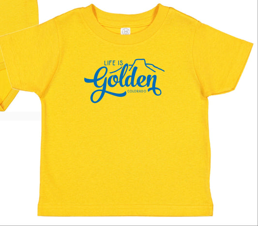 Life is Golden CO Baby Onesie Toddler Tee Shirt