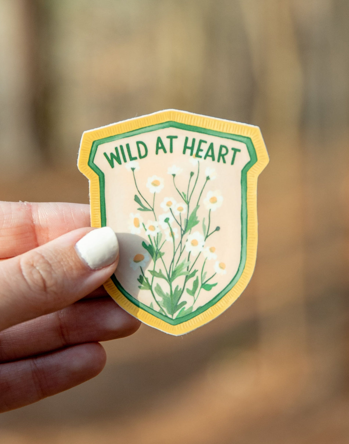 Wild at Heart Sticker