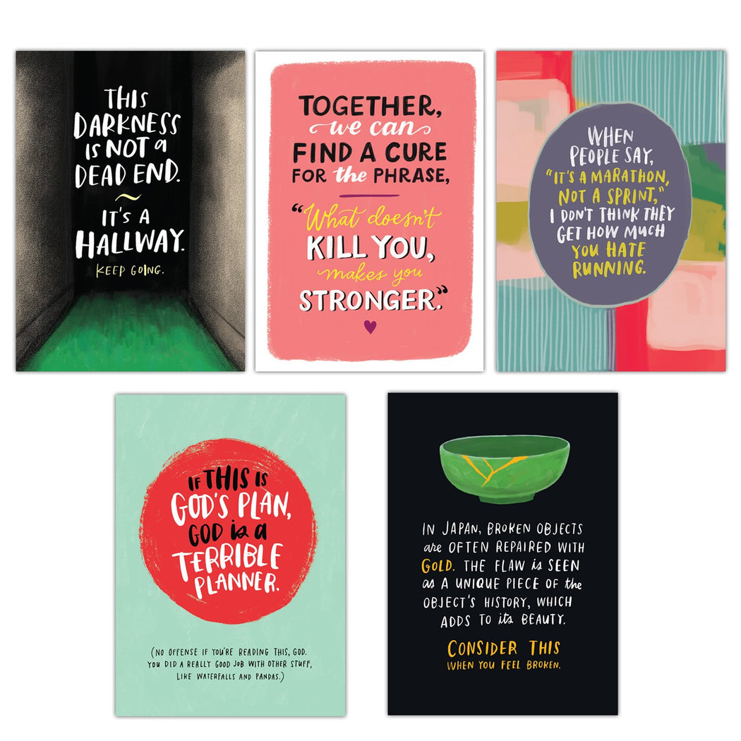 Emily McDowell 20 Count empathy Postcard Book