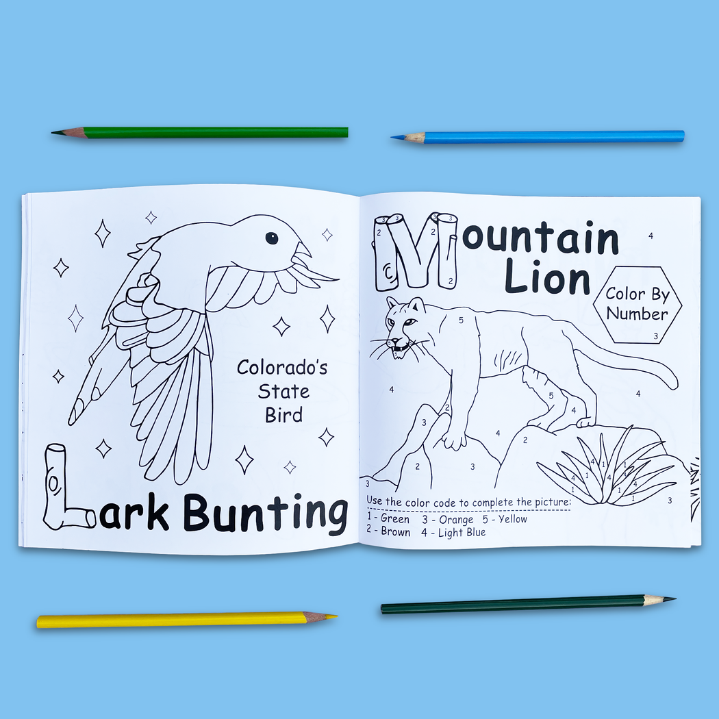 Colorado Alphabet Coloring Book