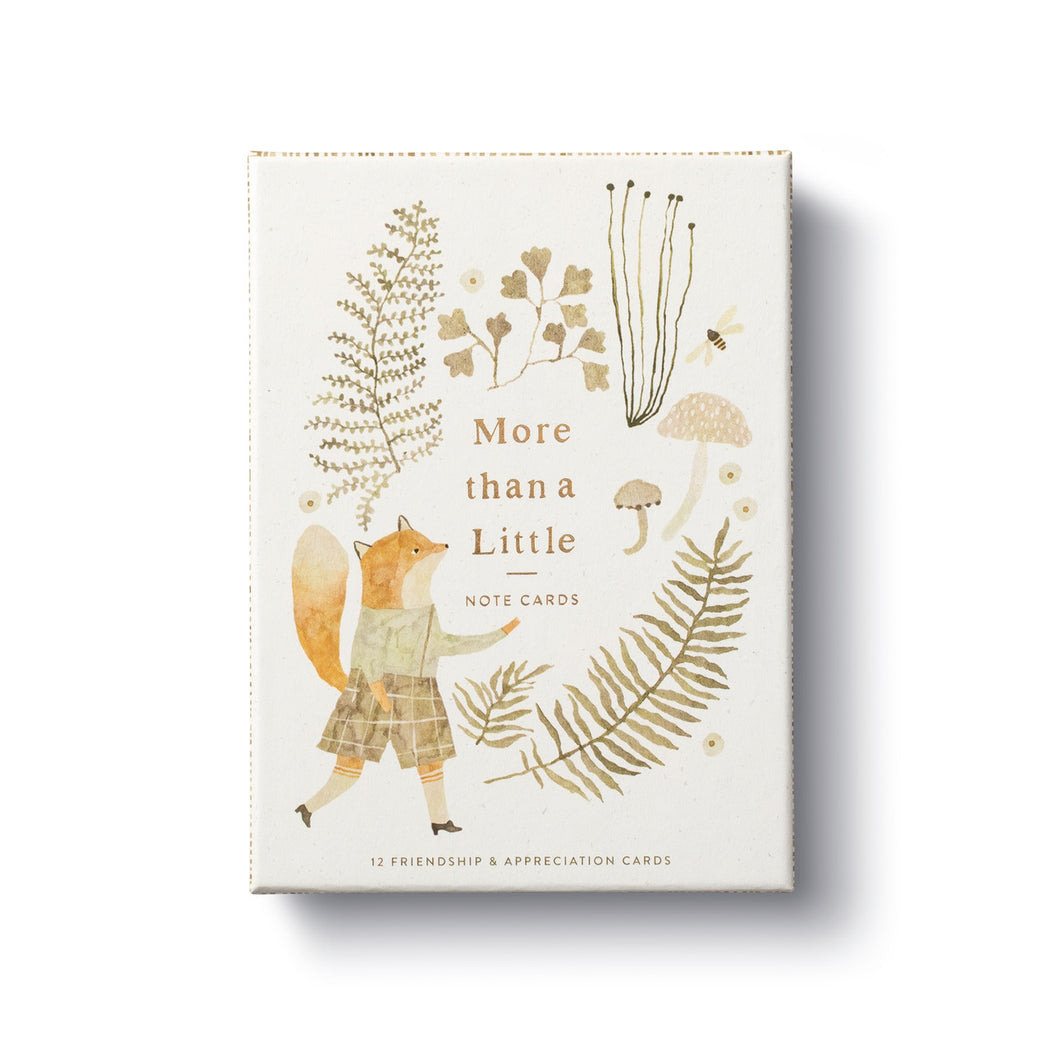 More Than a Little Note Cards Box