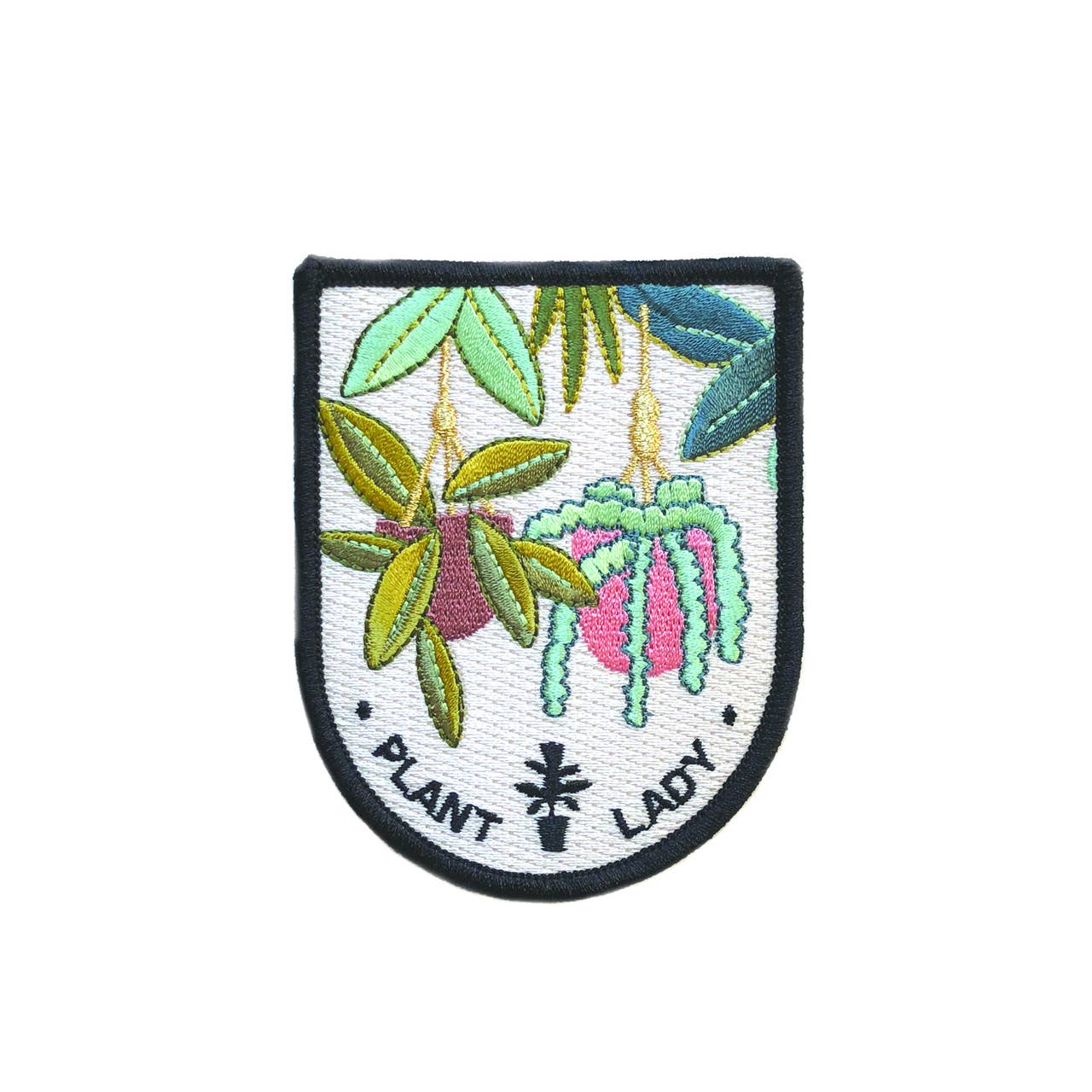 Plant Lady Embroidered Patch