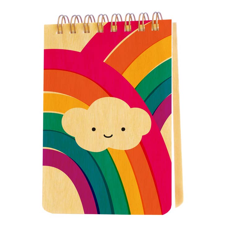 Wood Mini Notebook