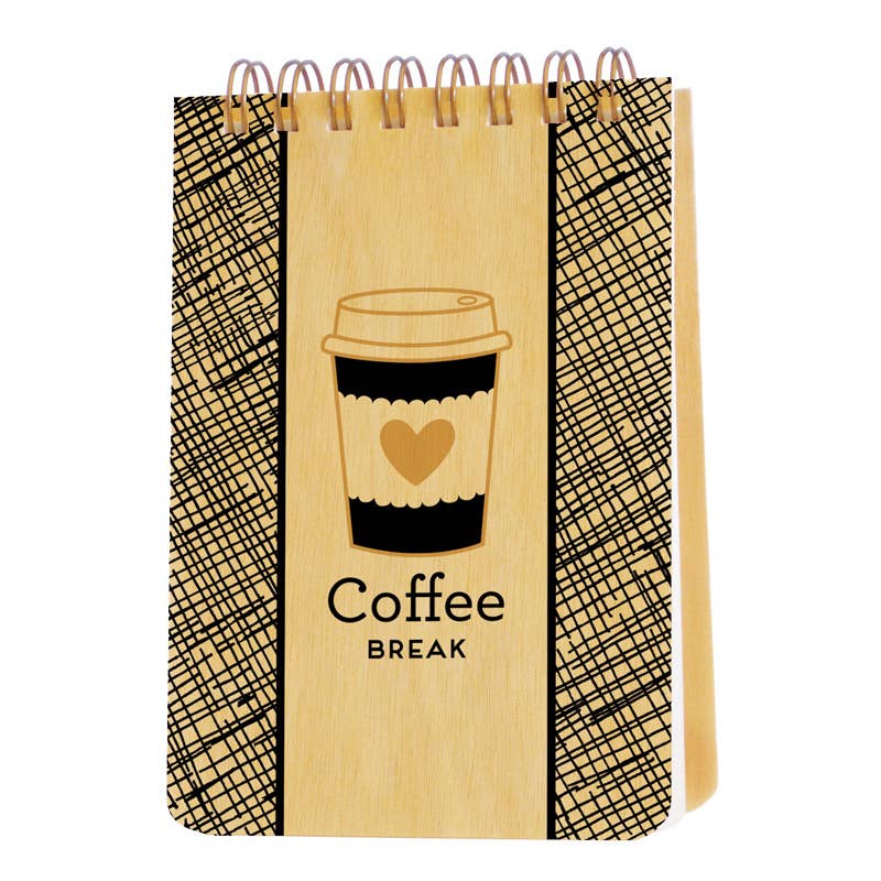 Wood Mini Notebook