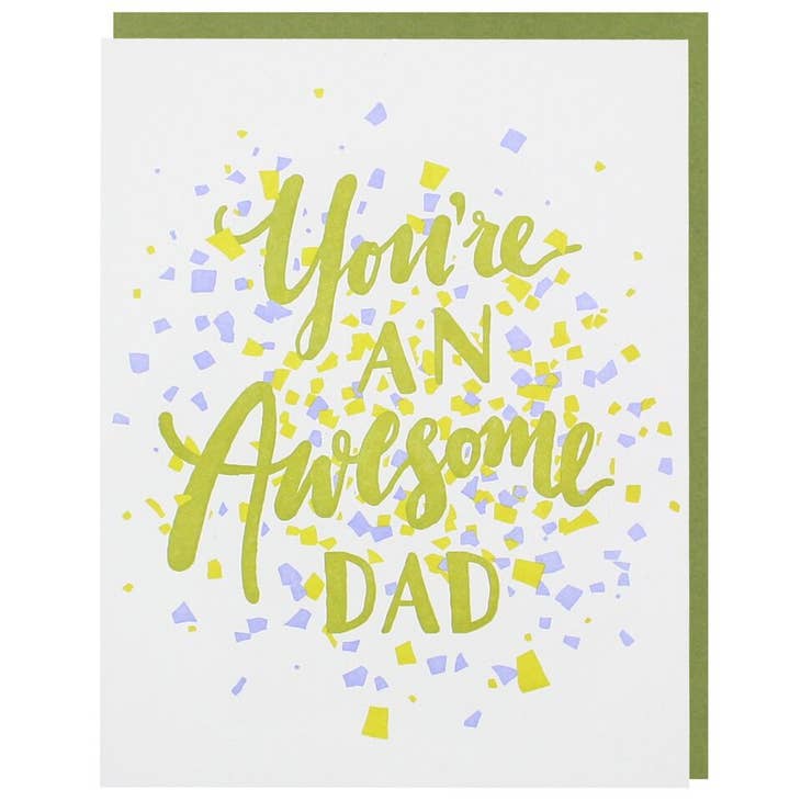 Youre an Awesome Dad Fathers Day Green Card