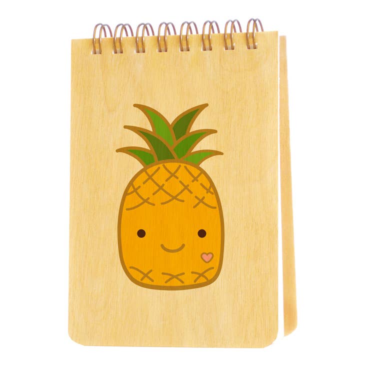Wood Mini Notebook