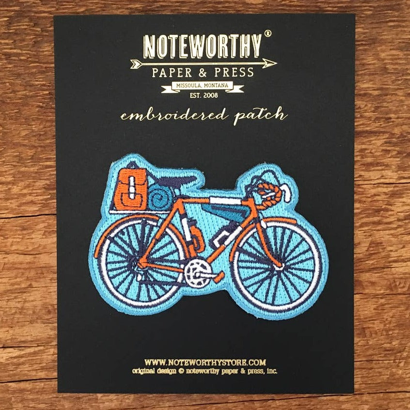 Bike Embroidered Patch