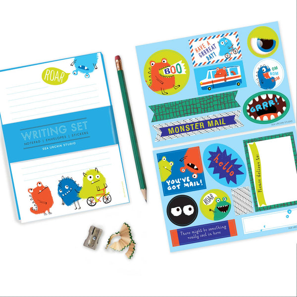 Monster Letter Writing Set