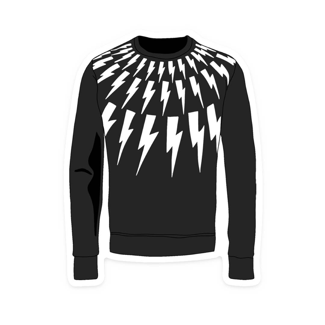 Schitts Creek David Sweater Vinyl Sticker