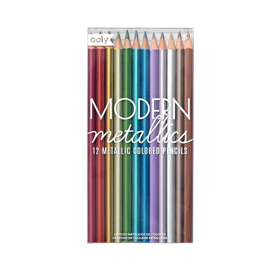 Modern Metallics Colored Pencils