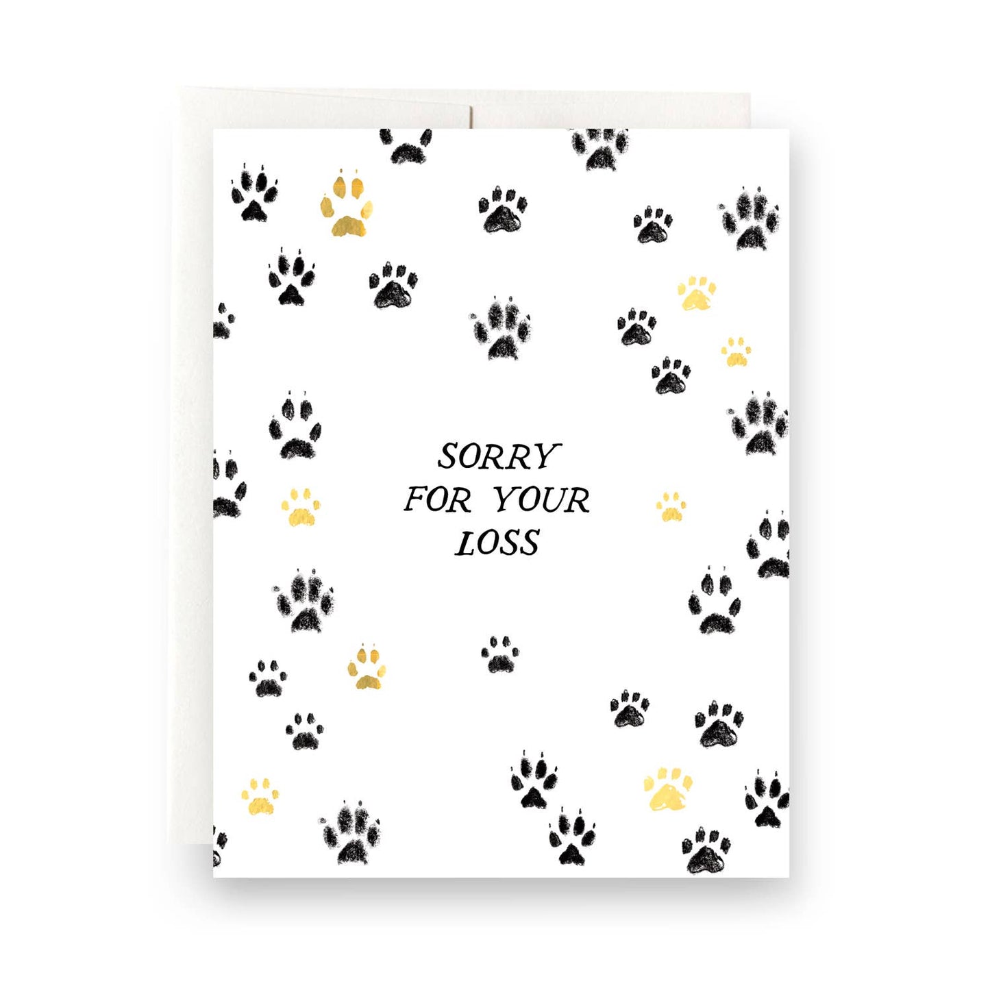 Paws Sorry for your Loss Card