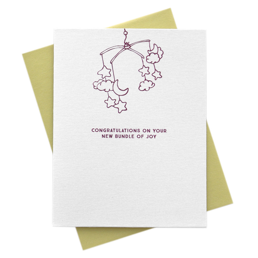 New Baby Card Congratulations On Your New Bundle of Joy — Marrygrams