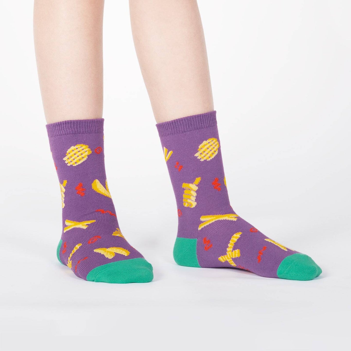 Everyday is Fry Day Junior's Crew Socks