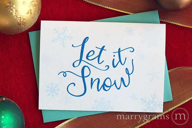 Let it Snow Holiday Card
