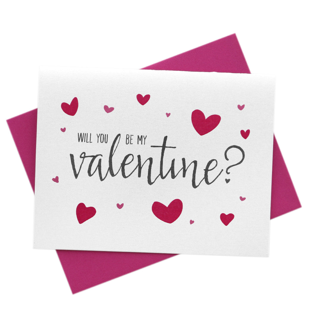 Will You Be My Valentine Card